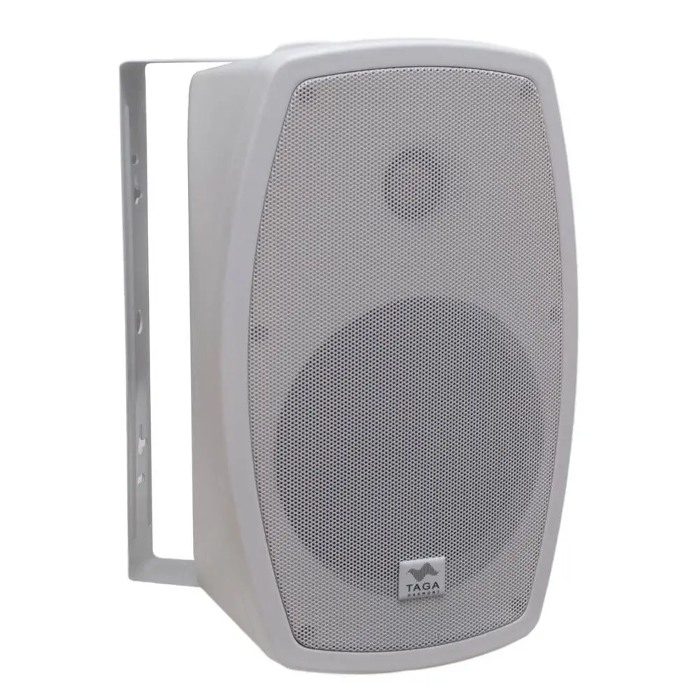 Taga Harmony 6.5" 2-Way Outdoor-Indoor Speakers Pair (White) 1