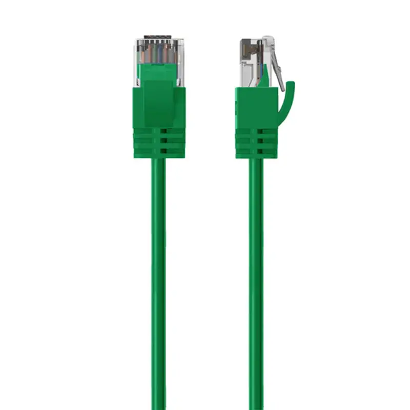 Cruxtec Ultra-Thin Cat6a U/Utp Ethernet Cable - Green 15M (Rf6a-150-Gr) 1