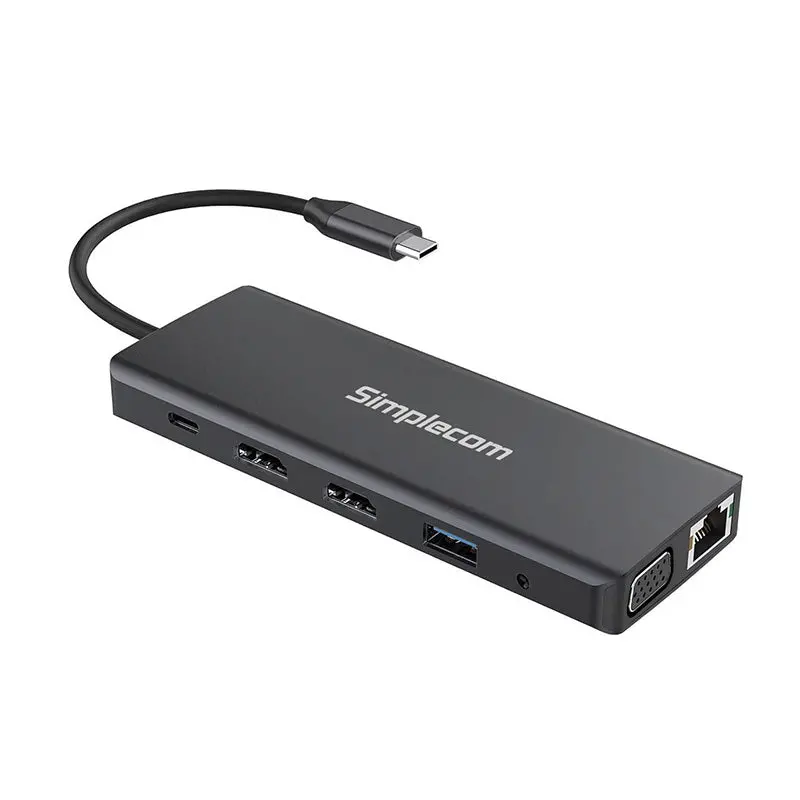Simplecom Usb-C 12-In-1 Multiport Docking Station 1