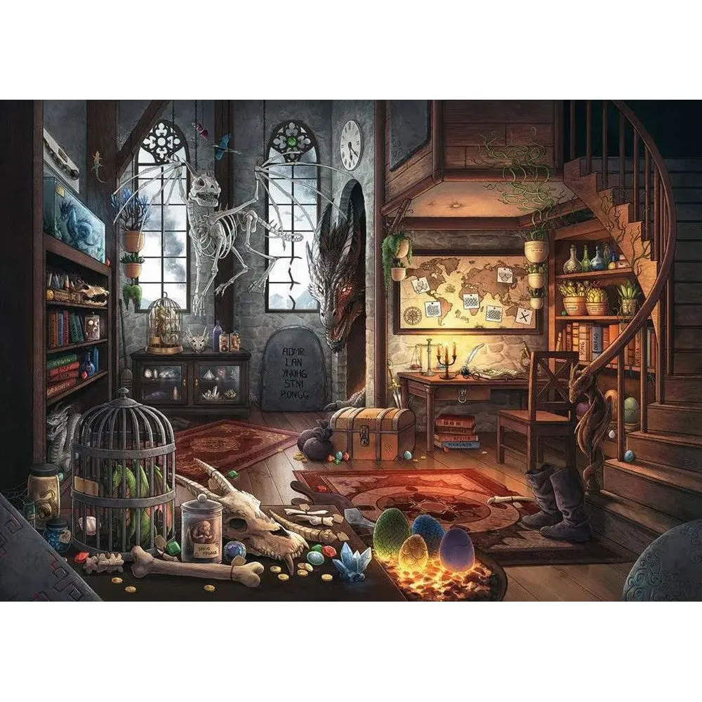 Ravensburger 759Pc Escape 5 Dragon Laboratory 1