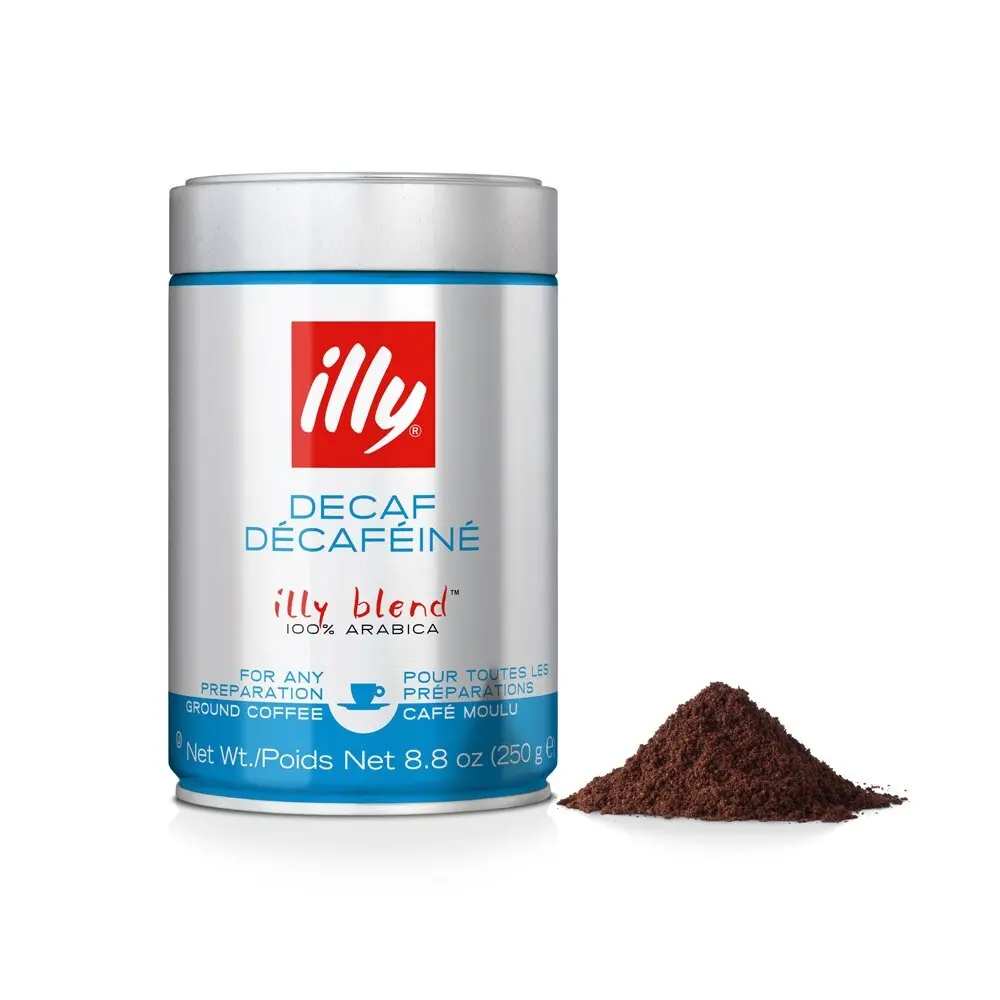 Illy Decaf Espresso Ground Coffee 250G 1