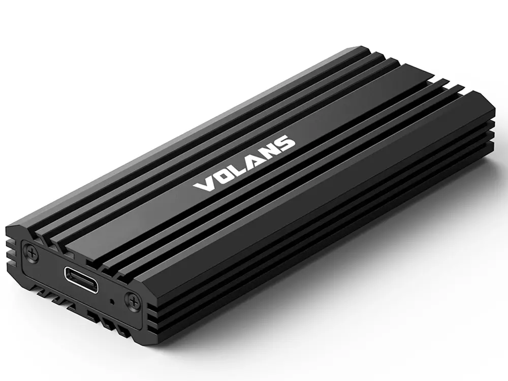Volans Aluminium Nvme Pcie M.2 Ssd To Usb3.2 Gen2x2 Type C Enclosure (Vl-Ucm2-G) 2