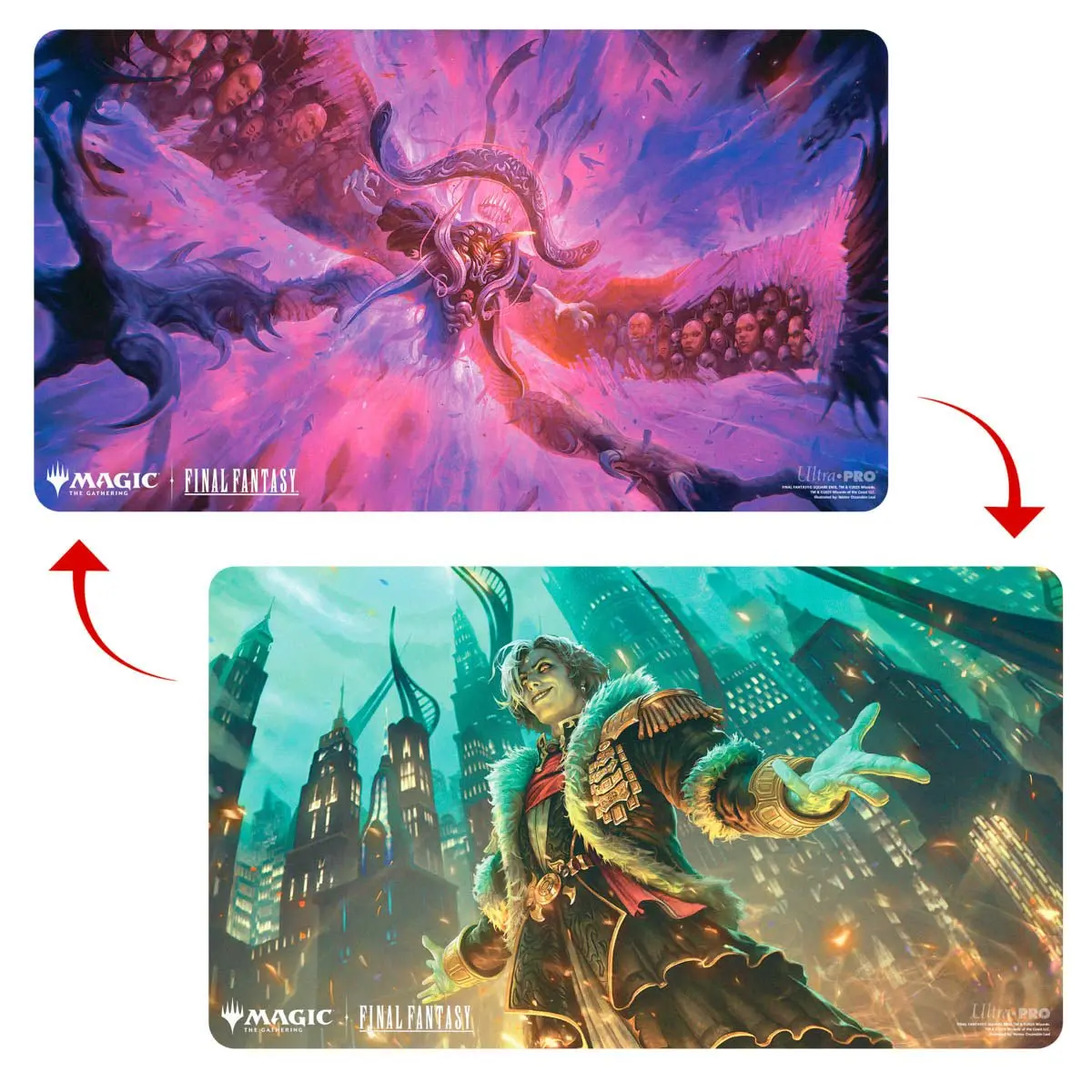 Ultra Pro: Up38760 Magic The Gathering - Final Fantasy Double Sided Playmat Premium T For Mtg 1