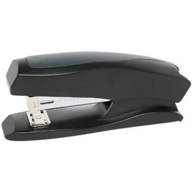 Marbig Desktop Half Strip Stapler Black 1