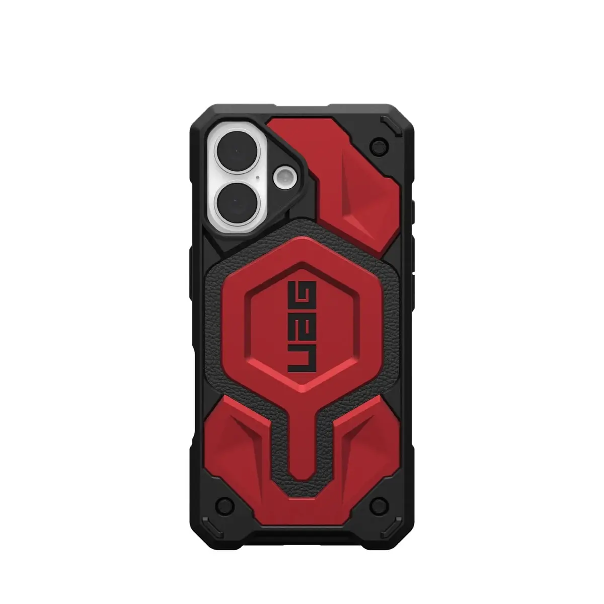 Uag Monarch Pro Rugged Phone Case For Iphone 16 (Crimson) 1