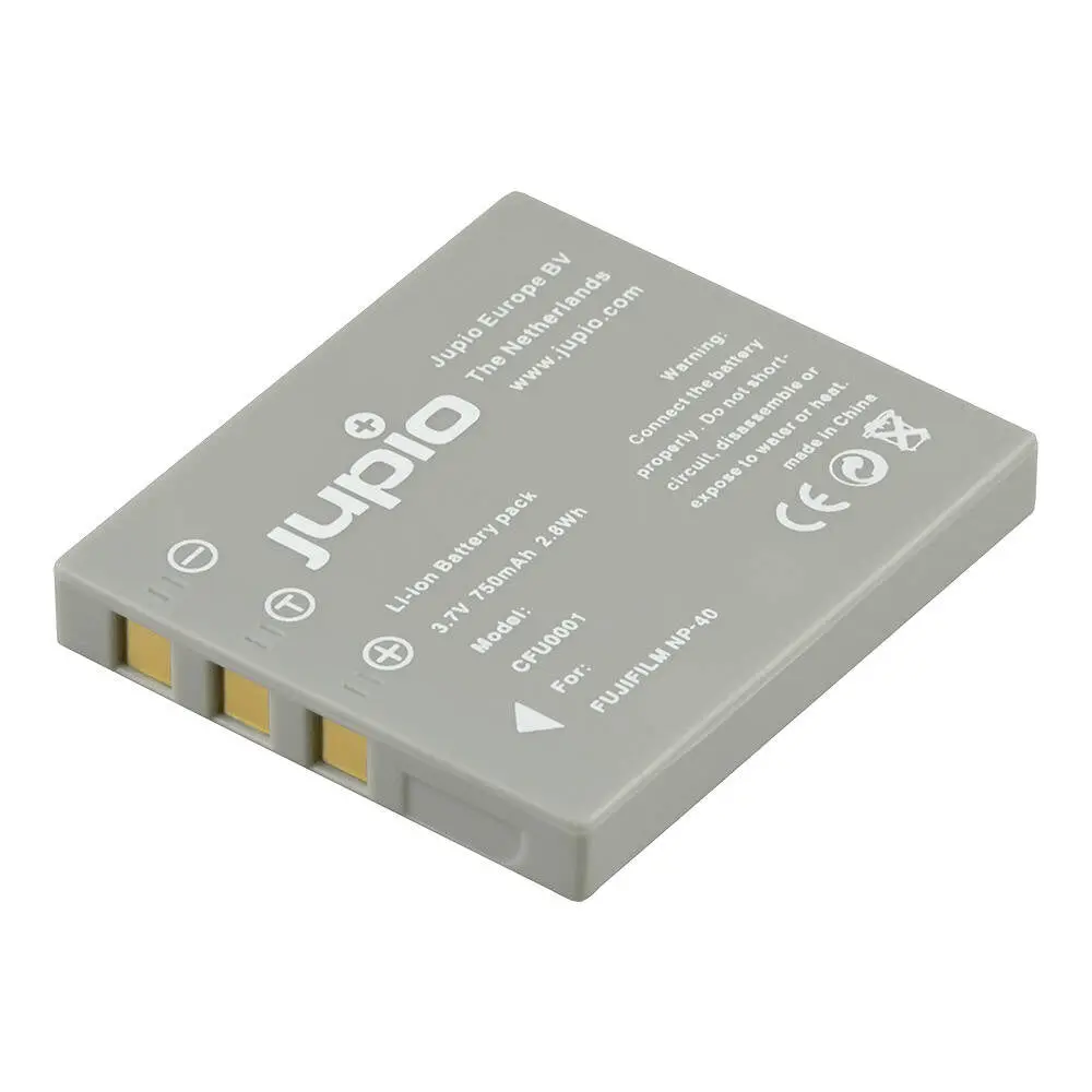 Jupio Li-Ion 3.7V 750Mah Battery For Fuji Np-40 Camera 1