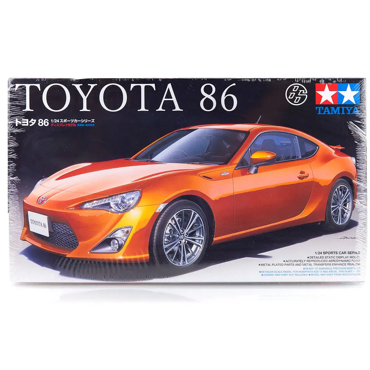 Tamiya 1/24 Toyota 86 Scaled Plastic Model Kit 1