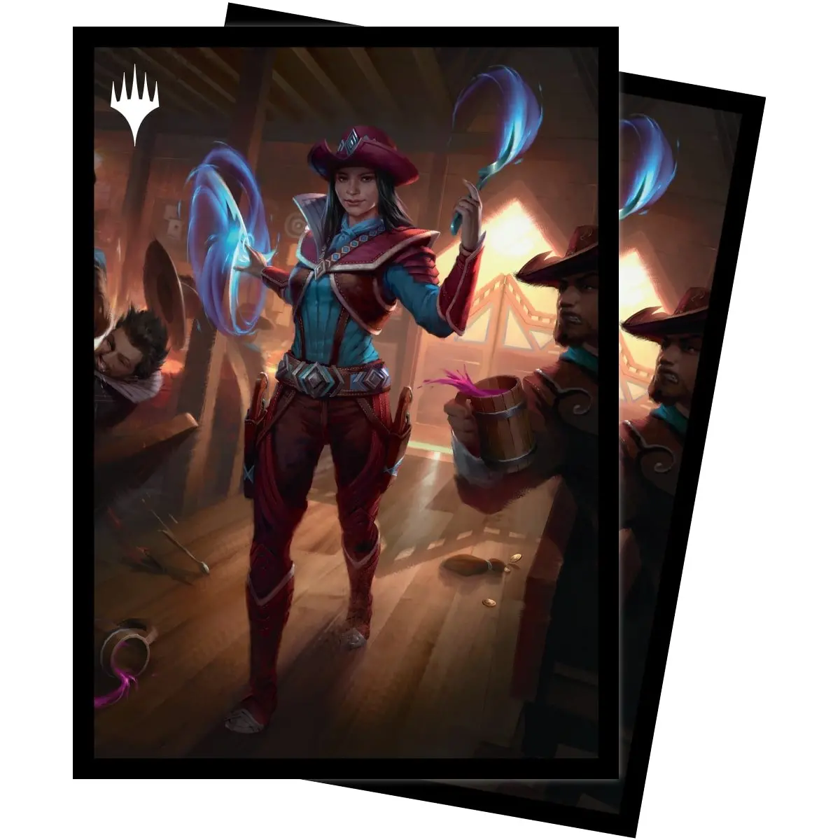 Ultra Pro: Up38350 Outlaws Of Thunder Junction 100Ct Deck Protector Sleeves A Mtg 1