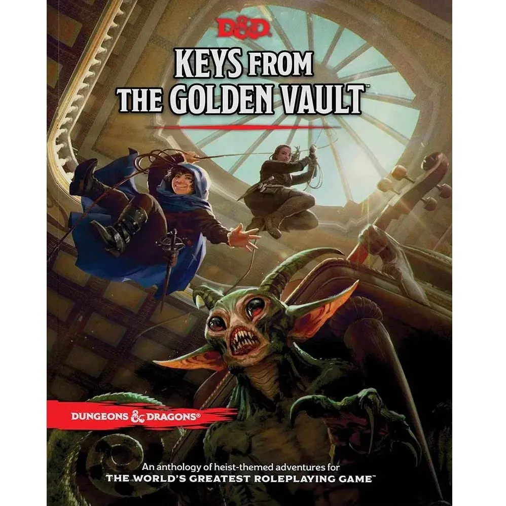 Dungeons & Dragons D&D Dungeons & Dragons Keys From The Golden Vault Hardcover Book 1