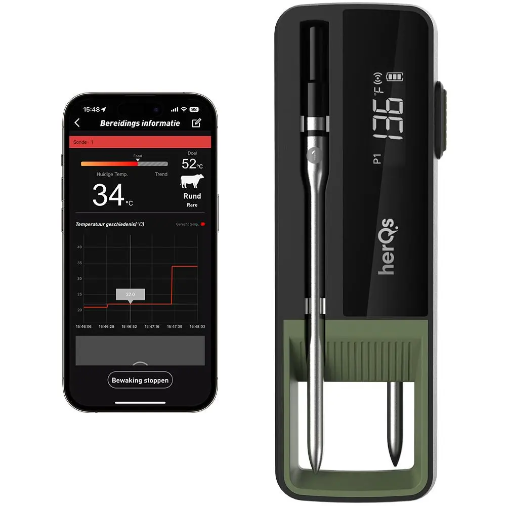 Herqs Double Max - Wireless Meat Thermometer 1