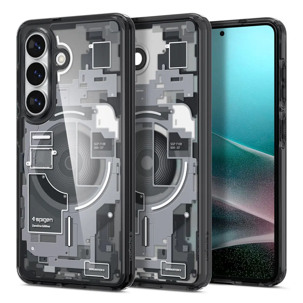 Spigen Galaxy S26 Plus Ultra Hybrid (Magfit) Case (Zero One Black) 1