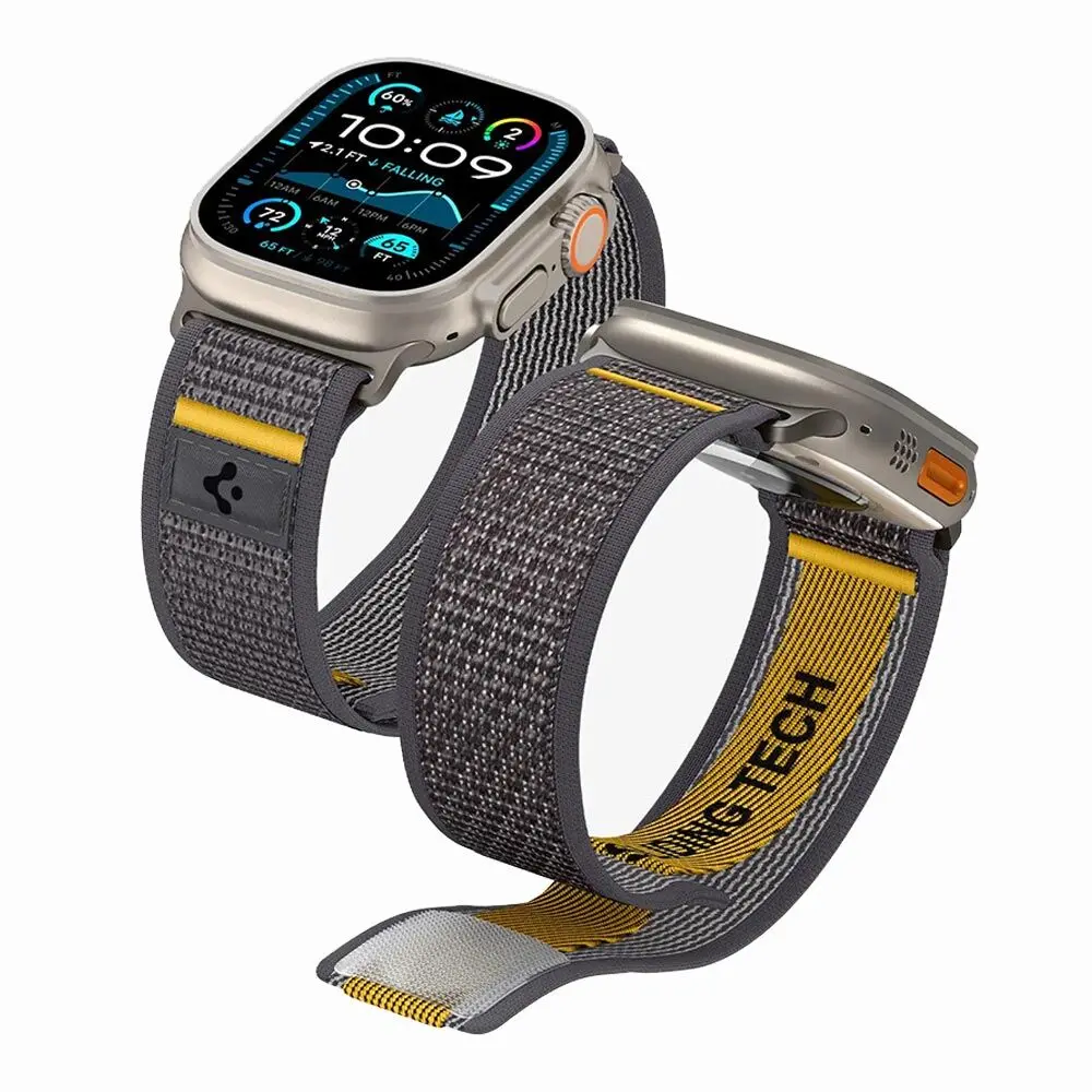 Spigen Apple Watch 42-49Mm Athlex Air Wristband (Active Grey) 1