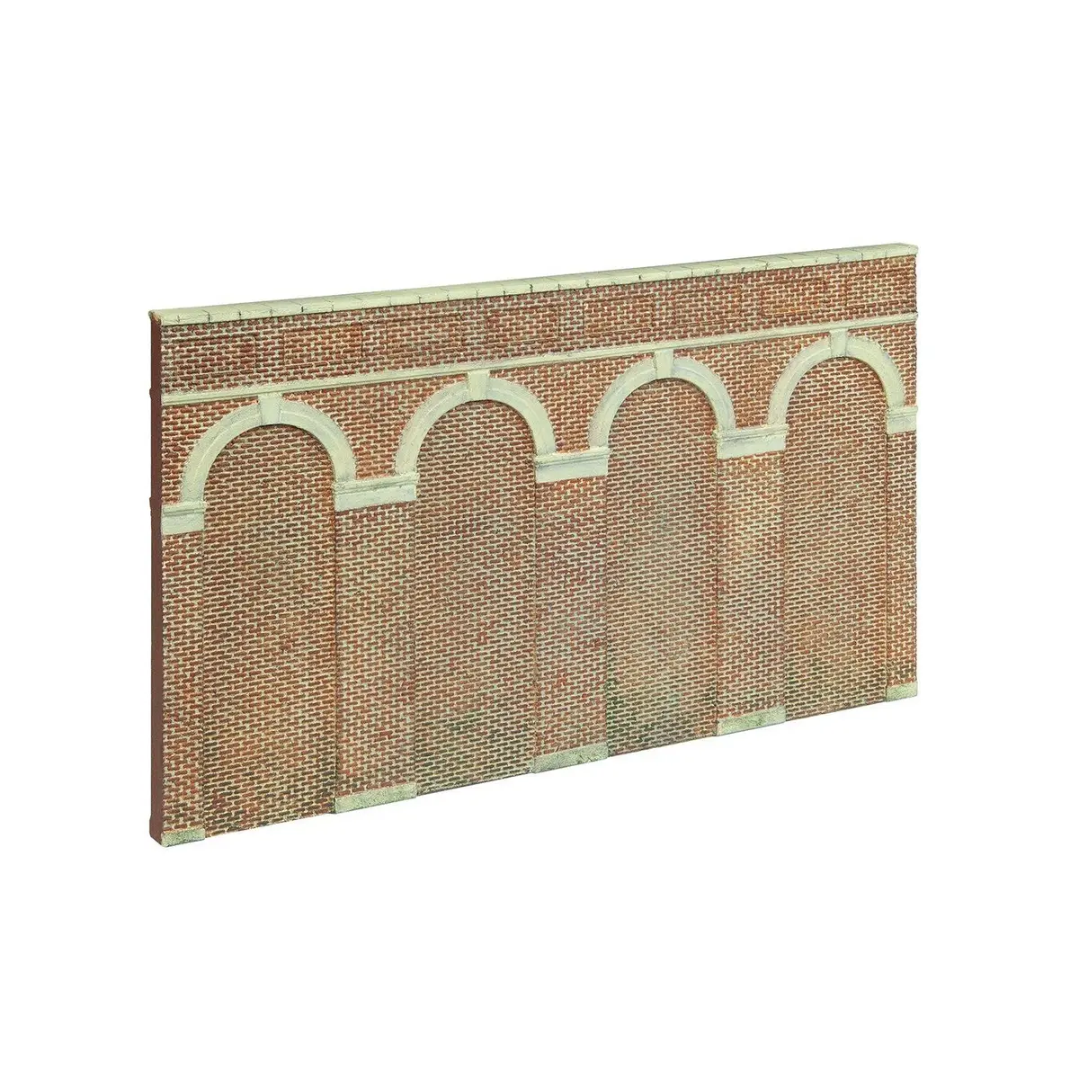 Hornby Arched Retaining Walls 2X (Red Brick) 2