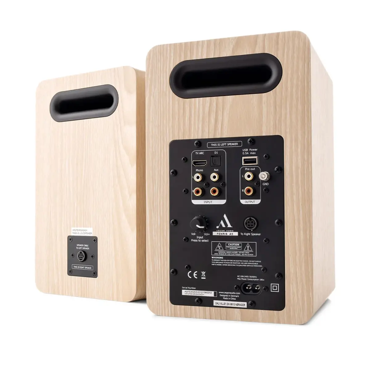 Argon Audio Fenris Ash Active 5 Speakers 2