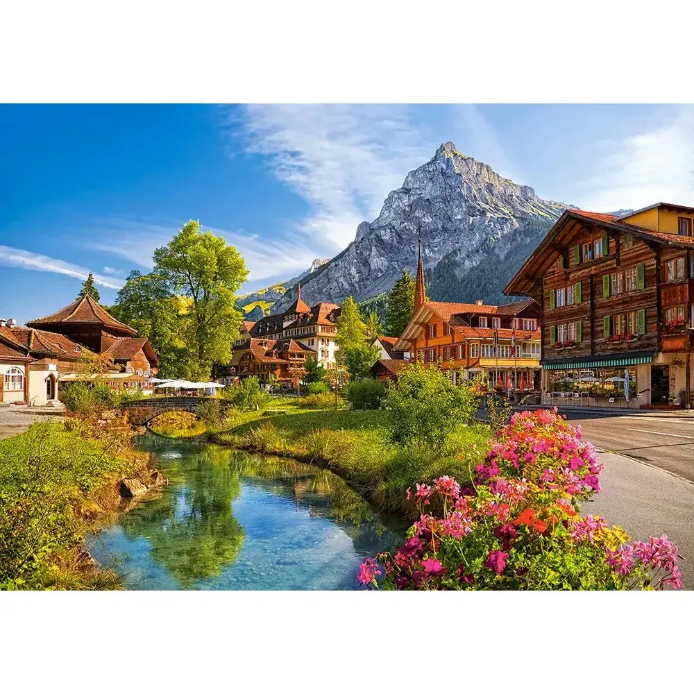 Castorland 500-Pieces Kandersteg Switzerland Puzzle 2