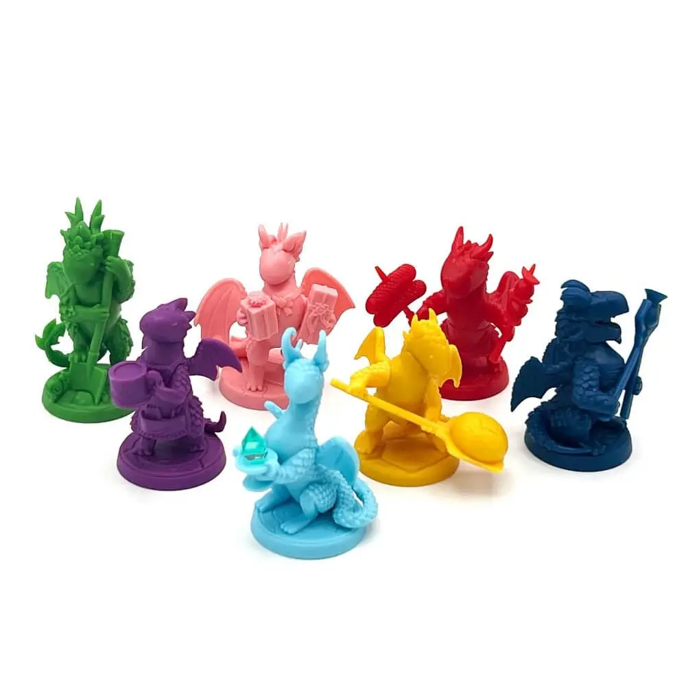 Lucky Duck Games Flamecraft New Deluxe Miniatures 1