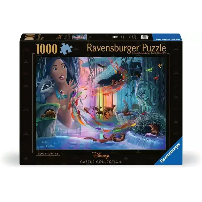 Ravensburger 1000Pc Disney Castle Pocahontas Puzzle 1