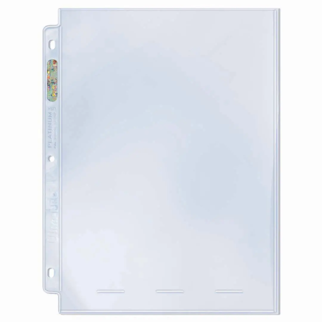 Ultra Pro: Up81415 1-Pocket Platinum Page With 8"X10" Pocket 1