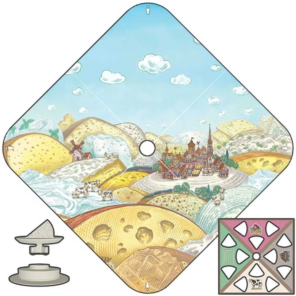 Asmodee Fromage - Upgrade Lazy Susan With Play Mat 1