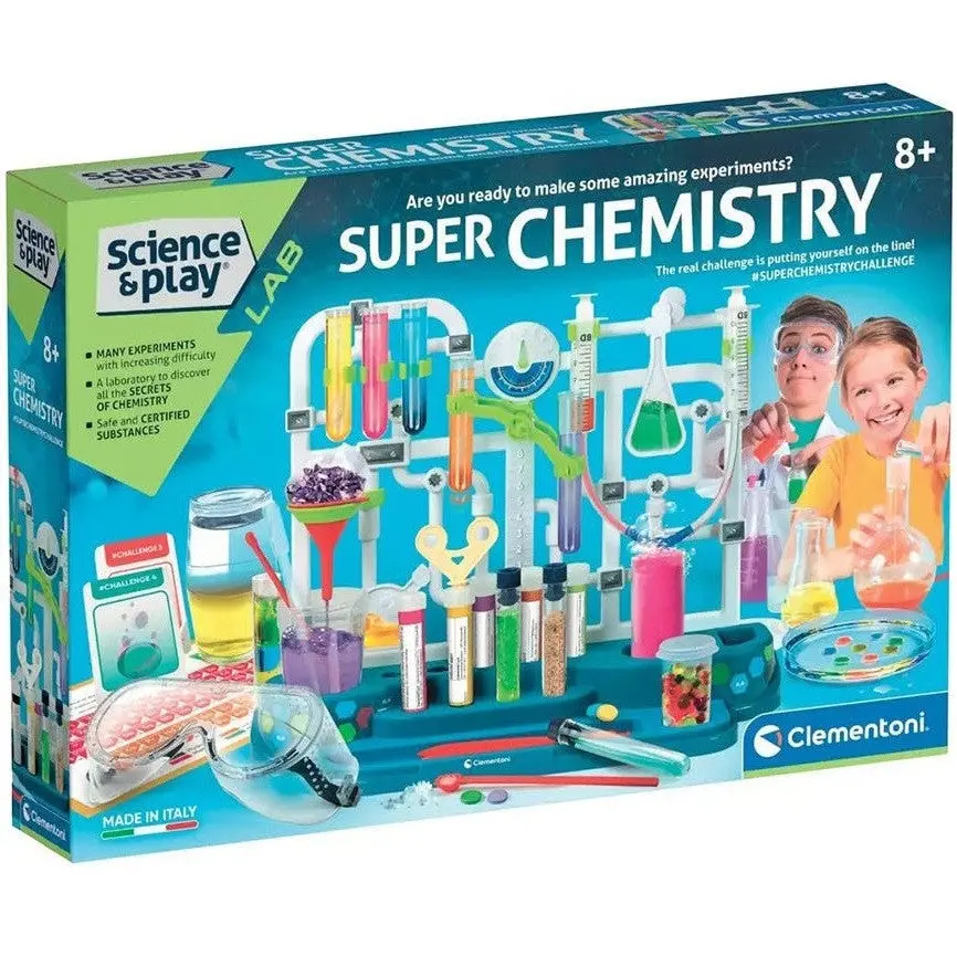 Clementoni Science And Play Super Chemistry Set Toy 1