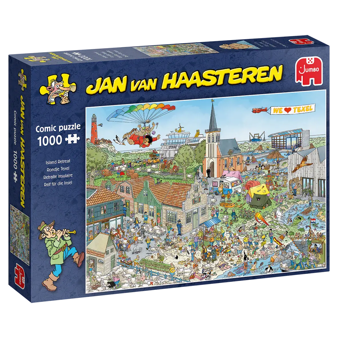 1000Pc Jvh Comic Puzzle: Island Retreat 1