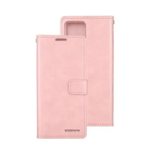 Goospery Bluemoon Diary Case For Iphone 14 - Rose Gold 1