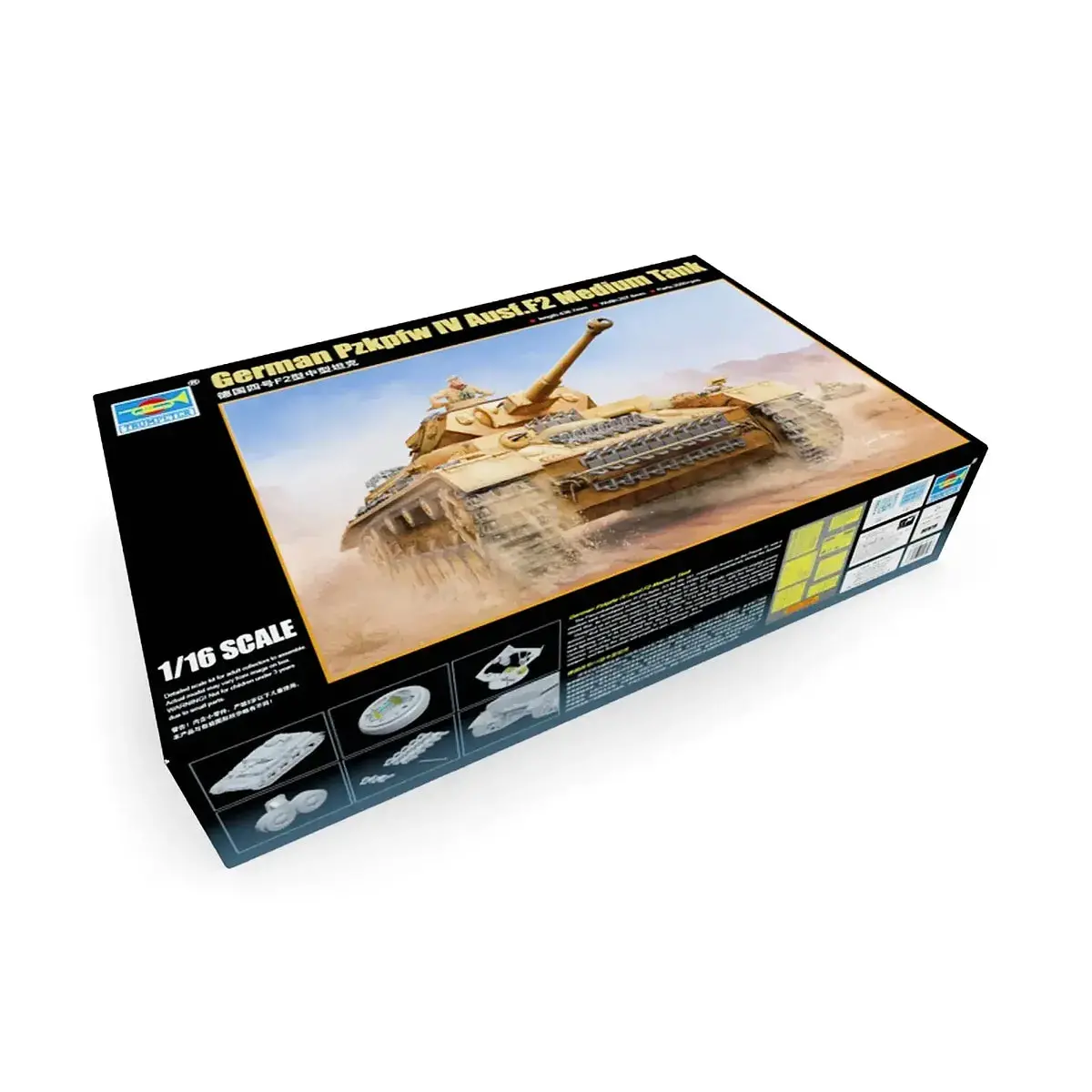 Trumpeter 1/16 Porsche Early Production Vehicle Model Kit 1
