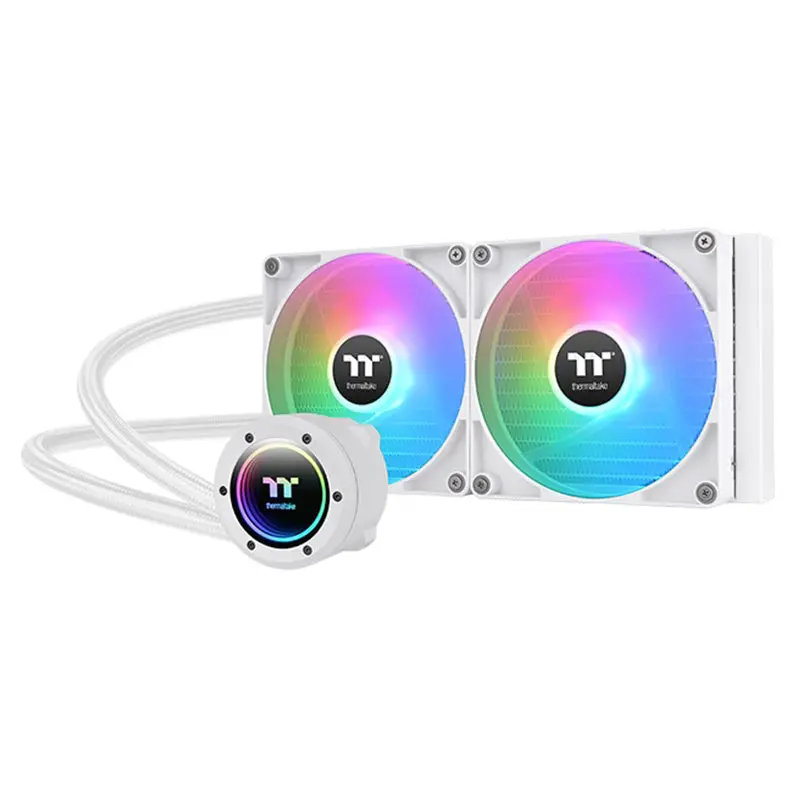 Thermaltake Th280 V2 Argb 280Mm Aio Liquid Cpu Cooler - Snow (Cl-W377-Pl14sw-A) 1