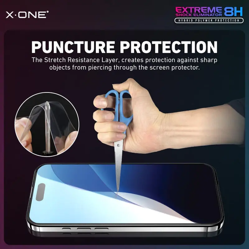 X-One Shock Eliminator Screen Protector - Iphone X/Xs/11 Pro 2