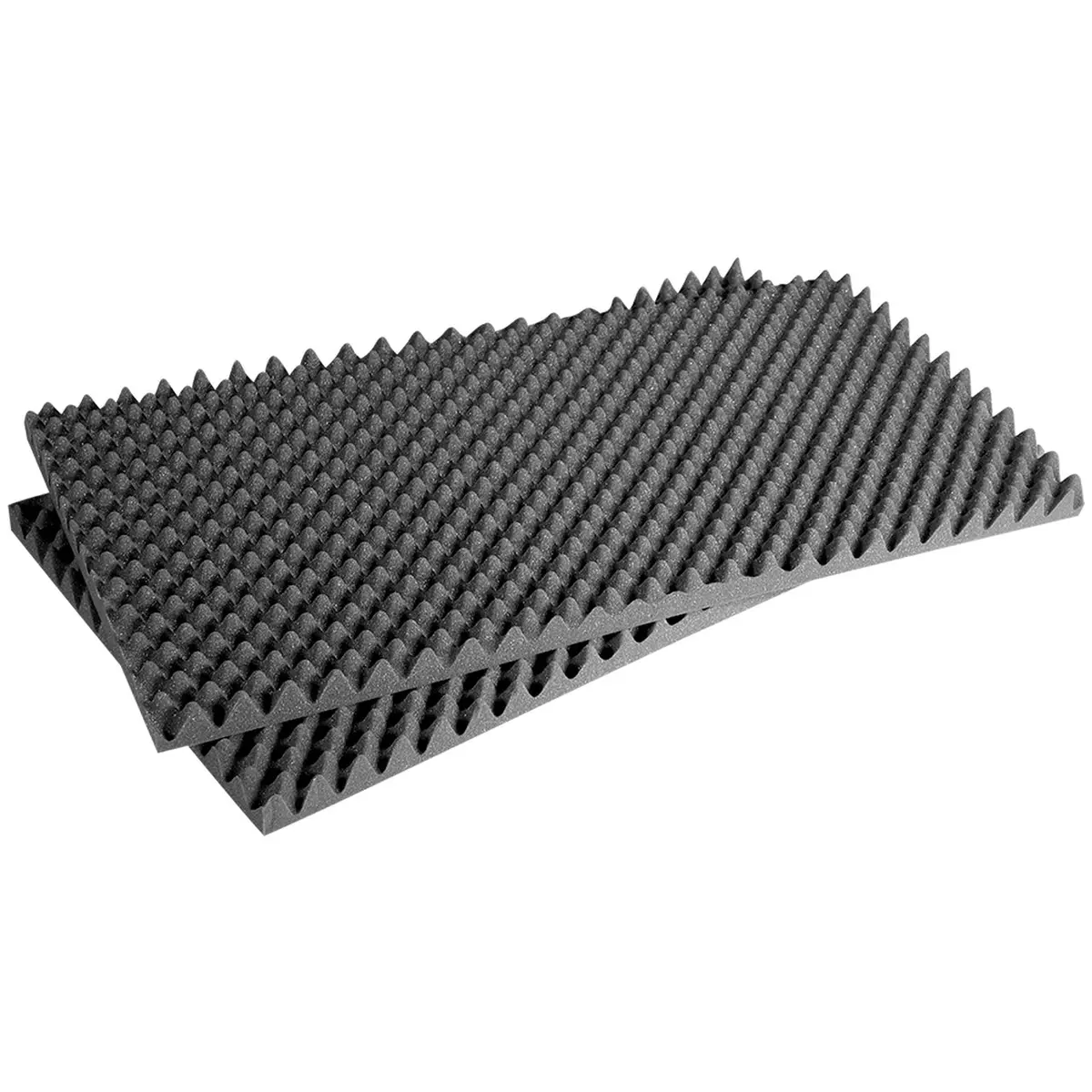 Auralex 2X Studiofoam 8Ft Sonomatt Wall/Ceiling Panel Soundproofing Charcoal 1