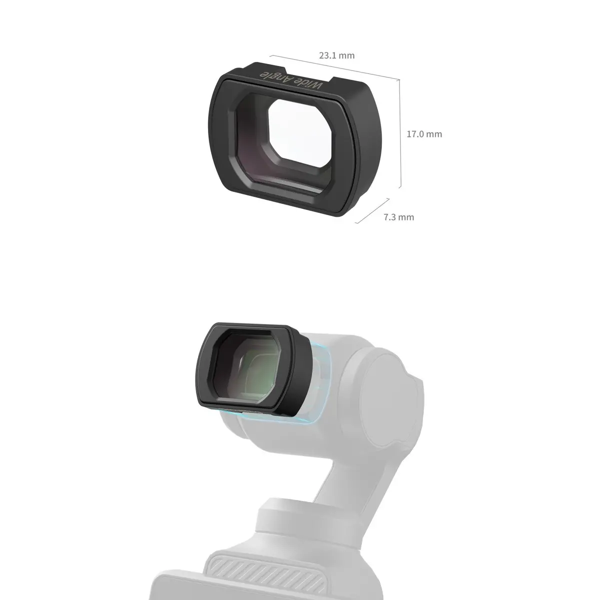 Smallrig Wide-Angle Lens For Dji Osmo Pocket 3 5650 2