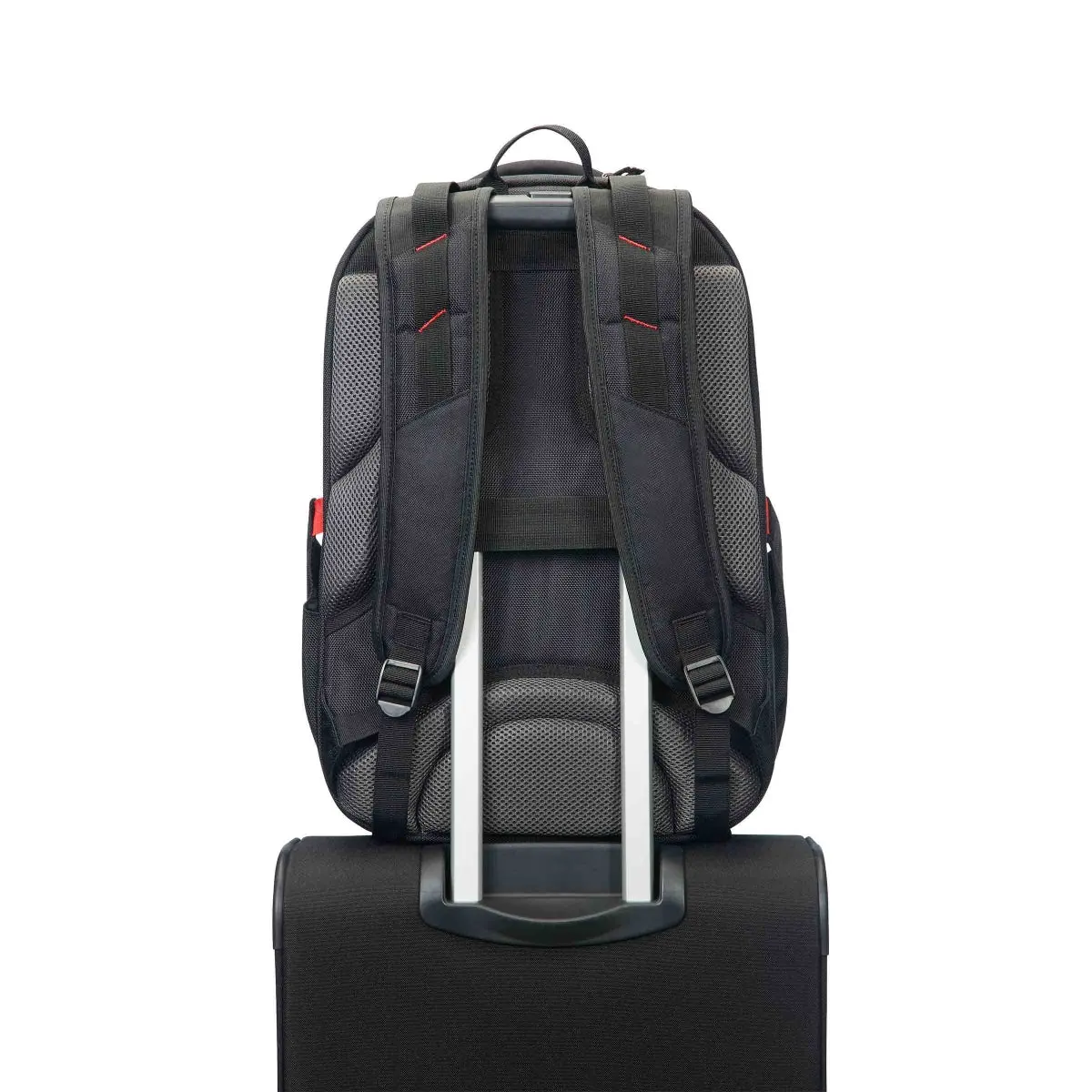 Samsonite Leviathan Laptop Backpack 17.3" (Black/Red) 2