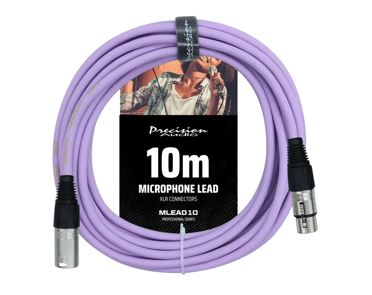 Precision Audio 10M Xlr To Xlr Microphone Cable 1