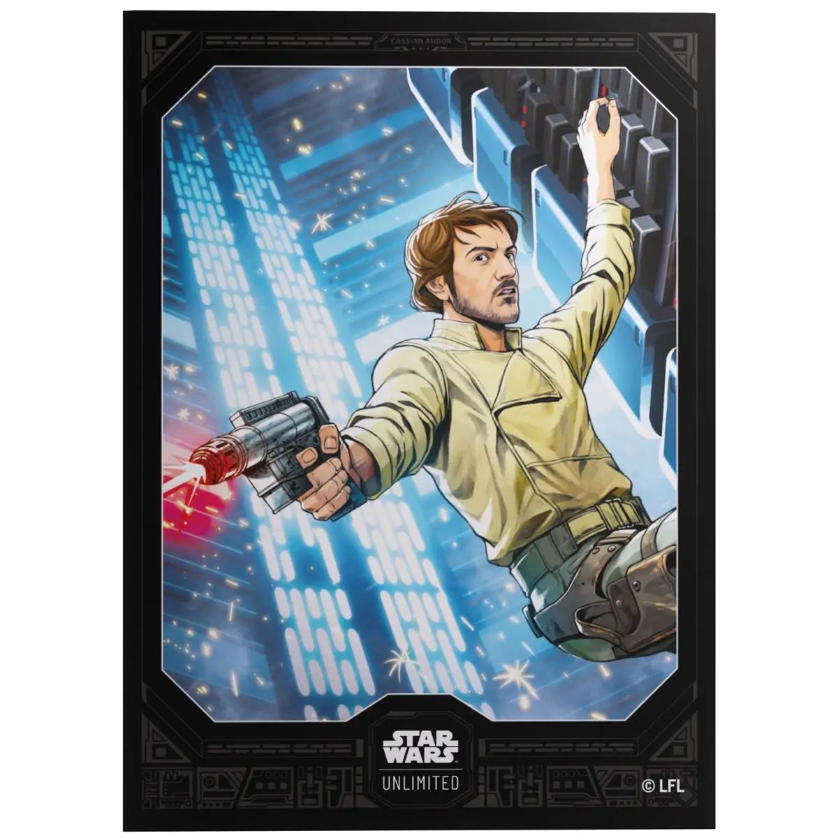 Gamegenic Star Wars Unlimited Premium Art Sleeves - Cassian Andor 66Mmx92mm 1