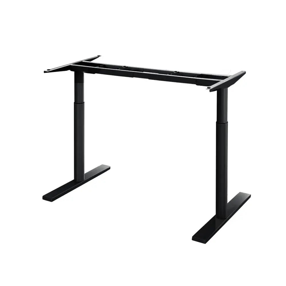 Artiss Standing Desk Frame Only Motorised Dual Motor Black 1