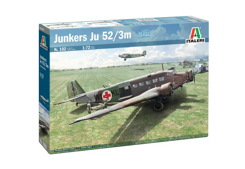 Italeri 1/72 Junkers Ju-52/3M 1