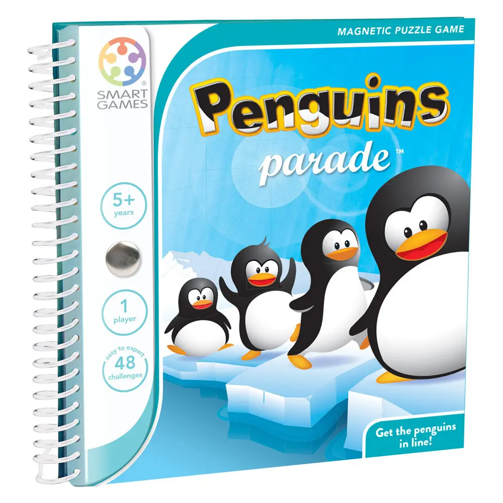 Smart Games Penguins Parade Magnetic Puzzle Game 1