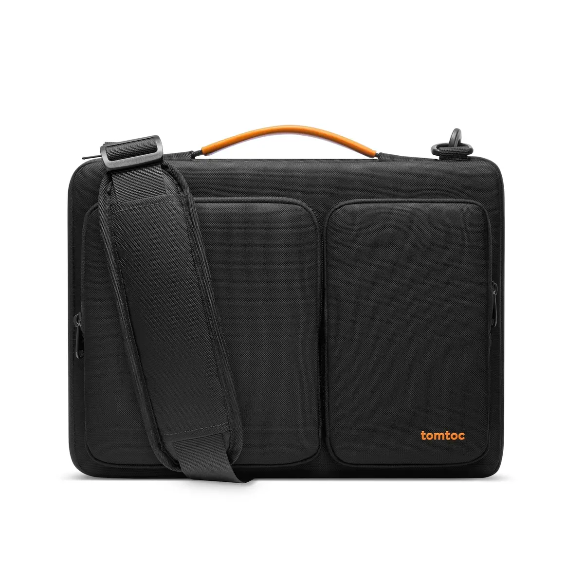 Tomtoc Defender 14" A42 Laptop Shoulder Bag (Black) 1