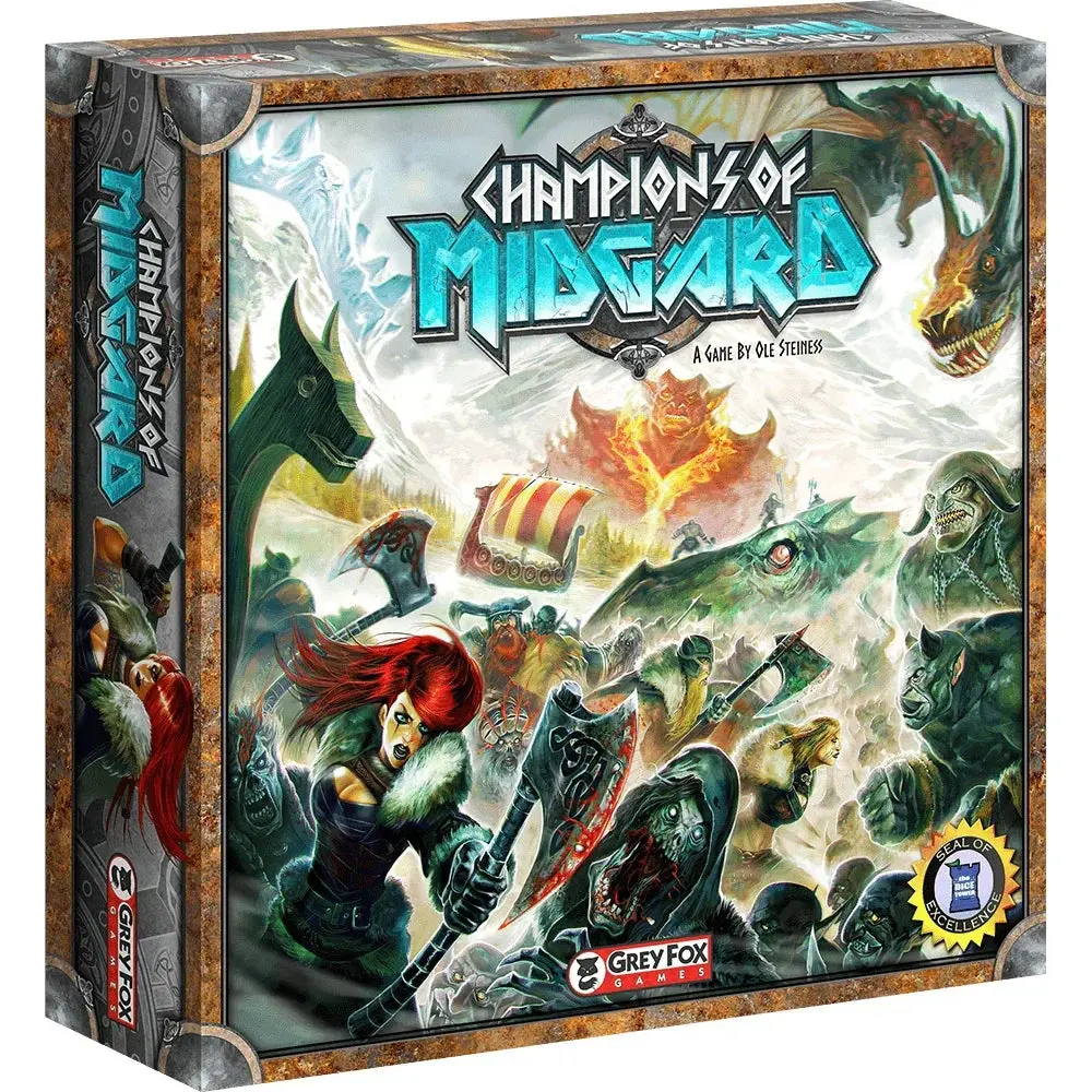 Grey Fox Games Champions Of Midgard Tabletop Strategy Game 1