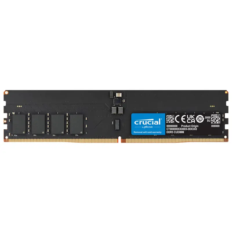 Crucial Ct32g64c52cu5 6400Mt/S Cudimm Ddr5 Ram 32Gb 1