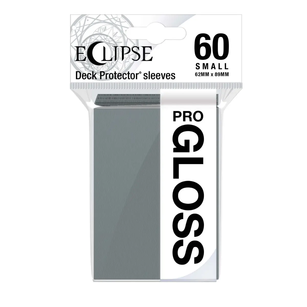 Ultra Pro: Up15635 Eclipse Gloss Small Sleeves 60 Pack (Smoke Grey) 1