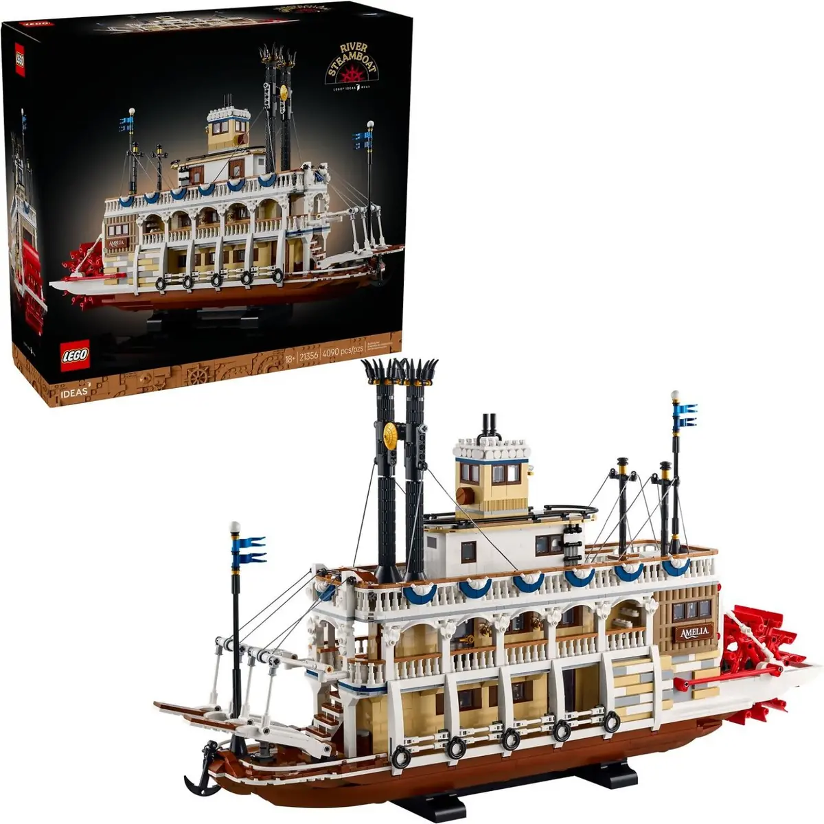 Lego 21356 River Steamboat - Ideas 1