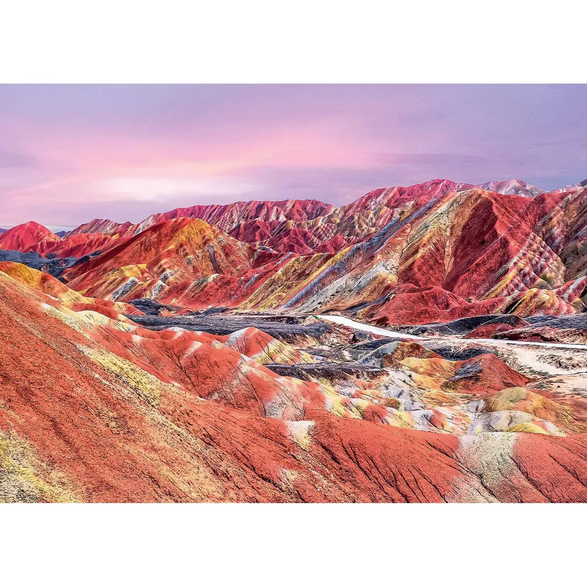 Ravensburger 1000Pc Rainbow Mountains China Puzzle 2