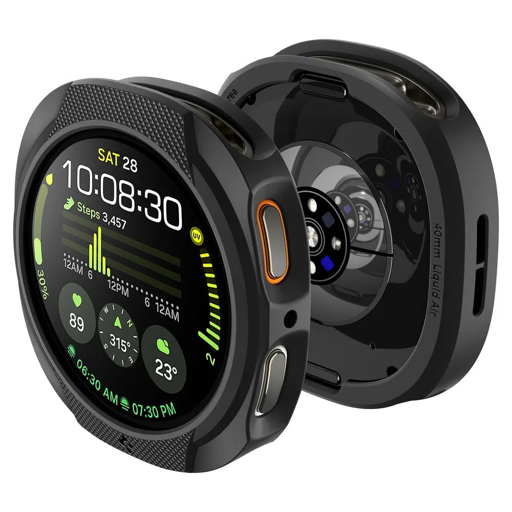 Spigen Galaxy Watch 8 44Mm Liquid Air Case (Black) 1