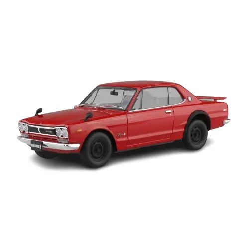 Aoshima 1/24 Snap Kpgc10 Skyline Ht 2000 Gt-R 1970 Red 1