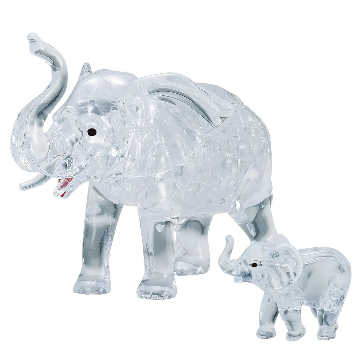 Bepuzzled 3D Crystal Puzzle: Elephant And Baby 1