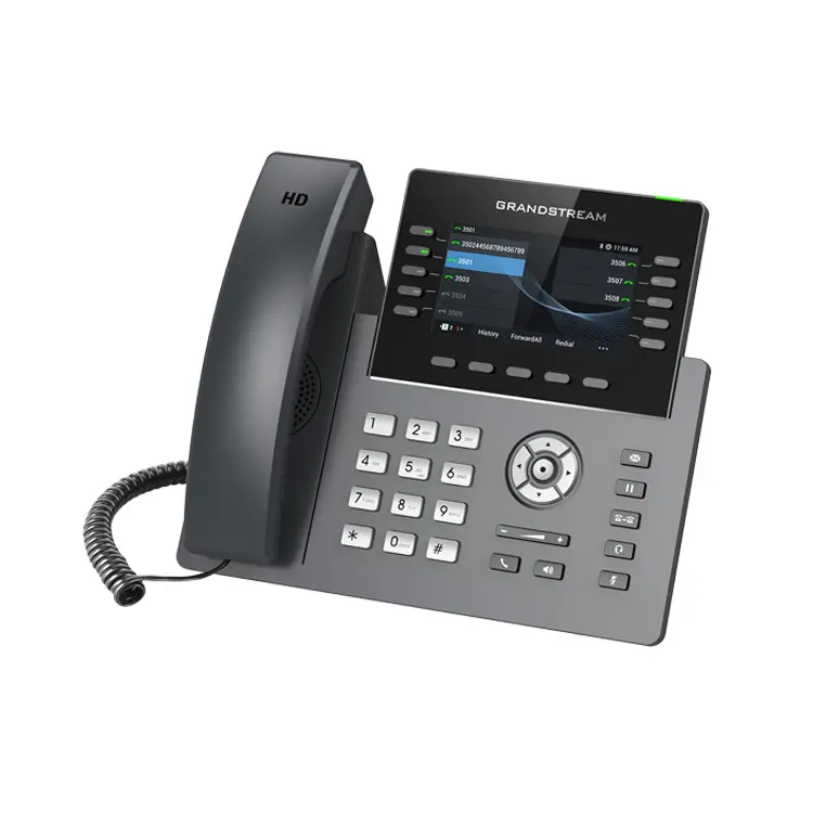 Grandstream Grp2615 10 Line Ip Phone 16 Sip Account Colour Screen Wifi 1