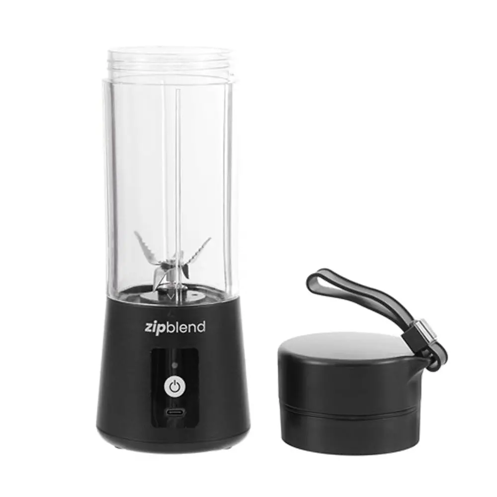 Boxsweden Zipblend Portable Blender Juicer 5V 350Ml (Black) 2