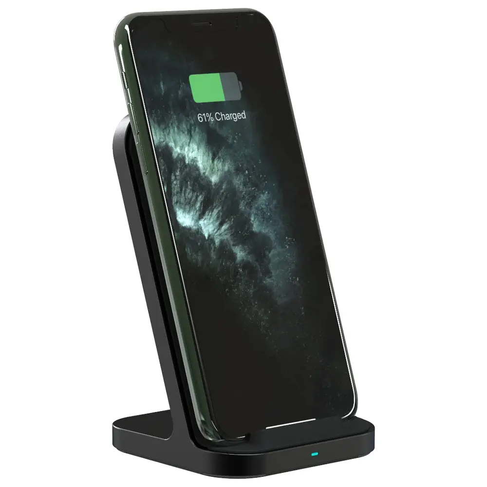 Rockrose Airwave 10W Wireless Charging Stand (Black) 1