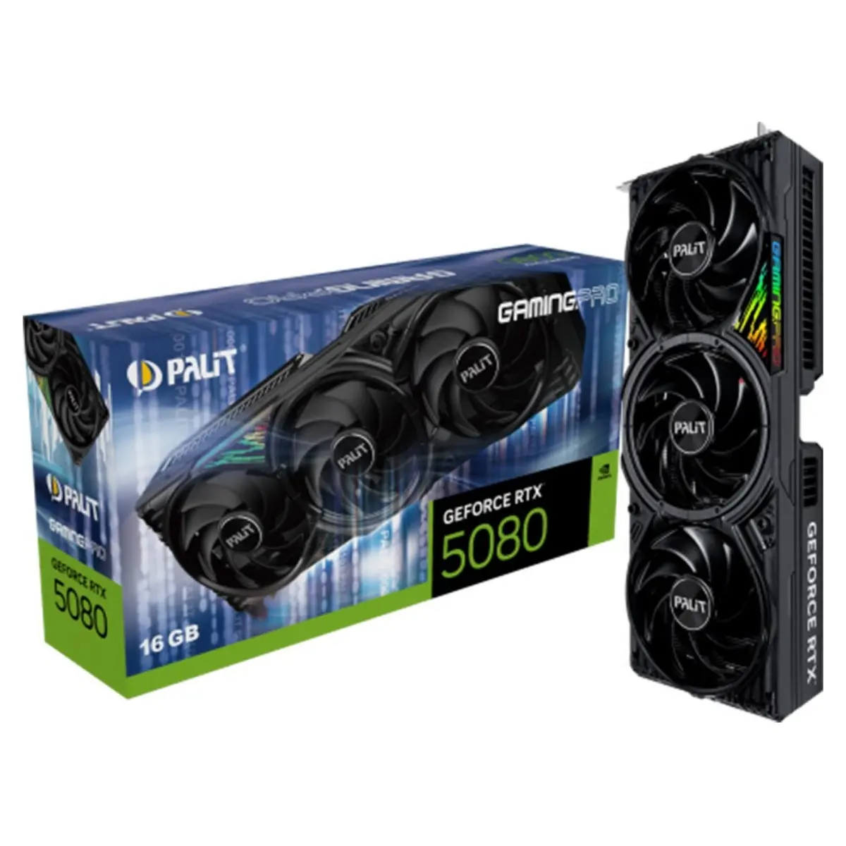 Palit Gamingpro Geforce Rtx 5080 16Gb Gddr7  Graphics Card 1